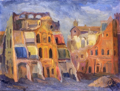 MARIO MAFAI Demolizione dei borghi