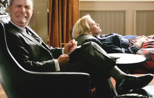 psicanalista in lacrime