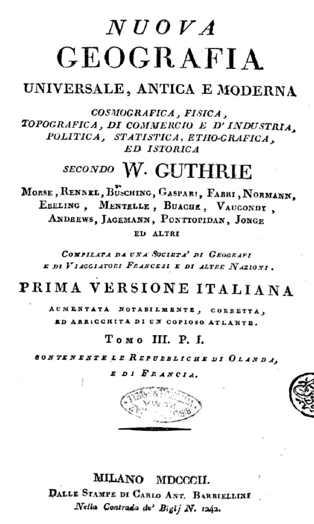 frontespizio Guthrie