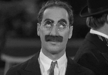 Groucho perplesso