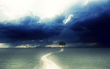 Cielo appena un po' nuvoloso